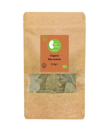 Organic Dried Bay Leaves - Certified Organic - by Busy Beans Organic (250g)
