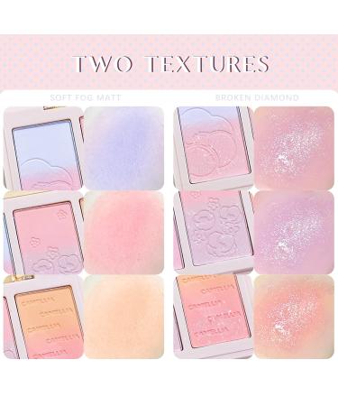 HOSAILY 3 Colors Blush Palette - Waterproof, Long Lasting Matte & Shimmer Highlighter - 0.50 oz (Pack of 2) - Buy Online on SooperMarket.com