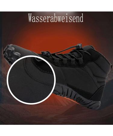Waterproof Barefoot Shoes Winter Pro 2.0 | Unisex Minimalist Trail Guides for Men & Ladies | Outdoor Footwear in Blue (EU Size 36) - Buy Online on SooperMarket.com