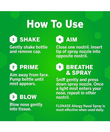 Flonase Allergy Relief Nasal Spray 60 Metered Sprays - Buy Online on SooperMarket.com