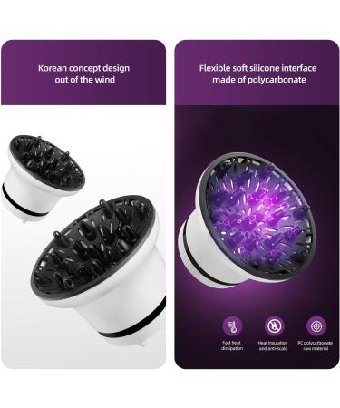 Hair Diffuser Universal Diffuser for Hairdryer Hair Diffuser for Curly Hair Adjustable Smart Buckle Diffuser Hair - Buy Online on SooperMarket.com
