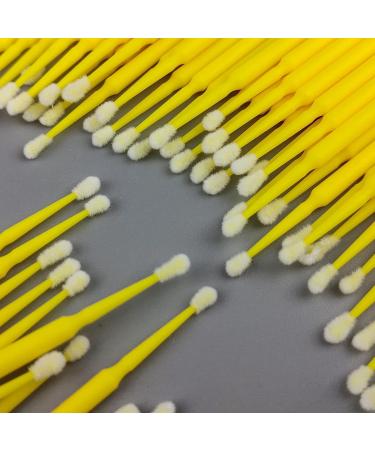 Surplex 400pcs Micro Applicator Brushes for Makeup Nail Art - Purple+Blue+Pink+Yellow - Buy Online on SooperMarket.com