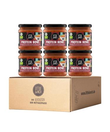 Little Lunch Bio Protein Bowl |Eat protein |Bean stew |100% organic quality |Vegan |Without added sugar |Lactose -free |No artificial additives |6 x 350g