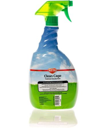 Kaytee Clean Cage Habitat Deodorizer Spray 32oz - Eliminate Odors and Freshen up Your Pet's Home - Buy Online on SooperMarket.com