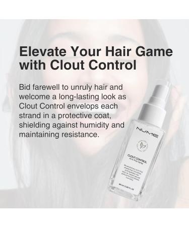 NuMe Clout Control Anti-Frizz Spray | Anti Frizz Treatment Spray | Frizz Control and Heat Protectant for Hair Anti Frizz Heat Protectant | Sulfate-Free - Buy Online on SooperMarket.com