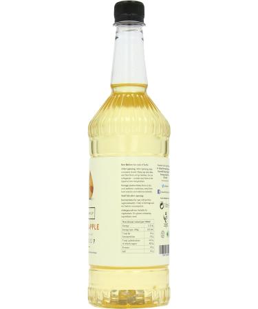Simply Pineapple Syrup Vegan & Nut Free Flavoured Syrup for Coffee Cocktails & Baking (1 Litre) - Buy Online on SooperMarket.com