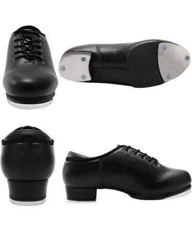Child Tap Shoes Split Sole Unisex Dance - 5.5 Big Kid Black - Buy Online on SooperMarket.com
