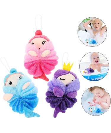 NOLITOY 9 Pcs Bath Ball Set | Exfoliating Body Scrubber & Skin Cleaning Supplies for Perfect Bathing Experience - Buy Online on SooperMarket.com