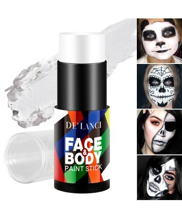 Buy Non-Toxic Clown White Face & Body Paint Stick - Blendable Makeup for SFX Halloween & Cosplay Parties | 0.75 Oz - Buy Online on SooperMarket.com