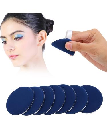 Verdant Touch Powder Pufffor Makeup Powder Puff Makeup Tool Set 7 Pieces Dark Blue for Loose Face Powder Makeup Setting Powder Puffs - Buy Online on SooperMarket.com