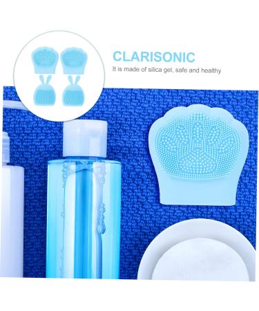 minkissy 28 Pcs Rabbit Ears Facial Brush Face Massage Brush Skin Care Brush Manual Face Cleansing Brush Facial Cleansing Tool Women Facial Brush Handheld Cute Rabbit Silica Gel Miss Light Bluex7pcs 7.5x7.5cmx7pcs - Buy Online on SooperMarket.com