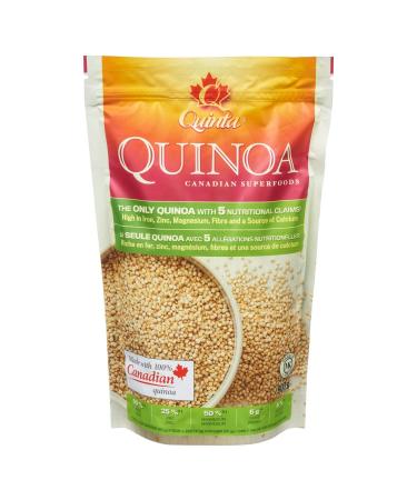 Quinoa Gluten free, Quinta Quinoa, High Iron Foods, 100% Whole Grain Vegan Foods High in Protein Low Carb foods Local Quinoa Grain high in fiber, high in zinc and a source of calcium (900g Bag) 14.1 Ounce (Pack of 1)