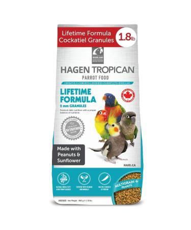 Hari Tropican Cockatiel Lifetime Granules 820 g Carrot 820 g (Pack of 1)