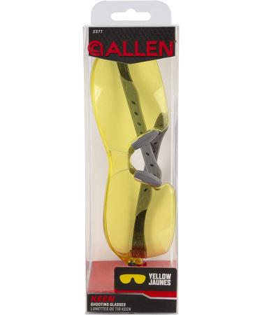 Keen Shooting Safety Glasses with Yellow Lenses - ANSI Z87.1+ & CE Rated Black/Gray - Buy Online on SooperMarket.com