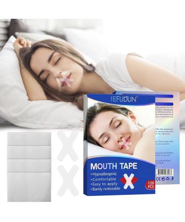 Sleep Strips 120pcs White A - Nasal Breathing & Snoring Relief Patches - Buy Online on SooperMarket.com