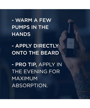 Murdock London Natural Beard Oil for Men - Organic Scent, 50ml - Promotes Healthy Growth & Nourishment, Glossy Finish - Buy Online on SooperMarket.com