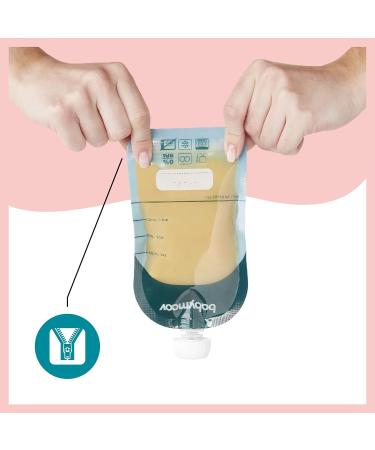 Babymoov 20 Reusable Baby Food Pouches - Refillable Squeeze Pouch for Kids | Eco-Friendly Feeding Solution - Buy Online on SooperMarket.com