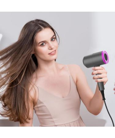 JIAABCHOMO 2000W Professional Hair Dryer with Ionic Technology - Fast Drying, 1 Diffuser, 2 Nozzles, 2 Speeds, 3 Heat Settings - Perfect for Women's Curly and Straight Hair - Buy Online on SooperMarket.com