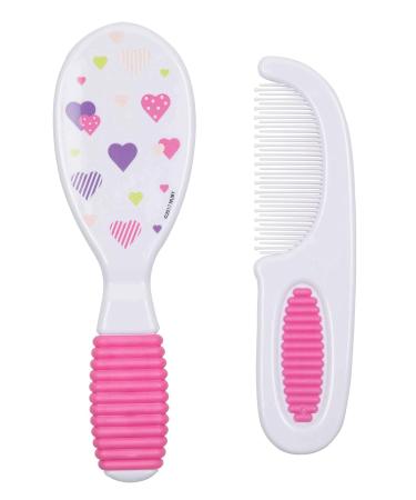 Nuby Brush and Comb Set - Assorted Colors - Pack of 5 - Buy Online on SooperMarket.com