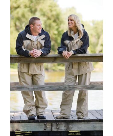 Coleman PVC/Nylon Rain Suit - X-Large Tan | Waterproof Outdoor Gear - Buy Online on SooperMarket.com