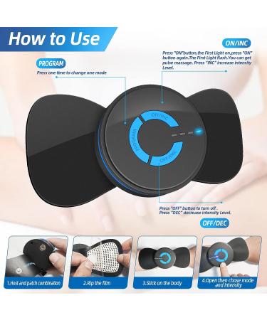 Keecham Tens Unit: Back Pain Relief Muscle Stimulator | Fast & Effective Pain Relief - Buy Online on SooperMarket.com