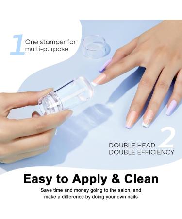 French Nails & Nail Stamp Template for DIY Manicure | Nail Art Printing Tools & Accessories - Buy Online on SooperMarket.com