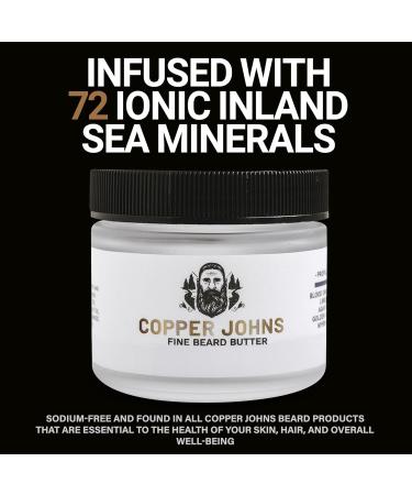 Buy Beard Butter for Men - Shea Butter Jojoba Oil Sea Minerals | Moisture Softness Control & Sundance-Citrus Scent - 2 oz - Buy Online on SooperMarket.com