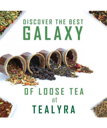 Tealyra Ginseng Oolong Premium Loose Leaf Tea - Taiwanese Oolong for Digestion and Energy - Medium Caffeine - 110g / 3.88 oz - Buy Online on SooperMarket.com