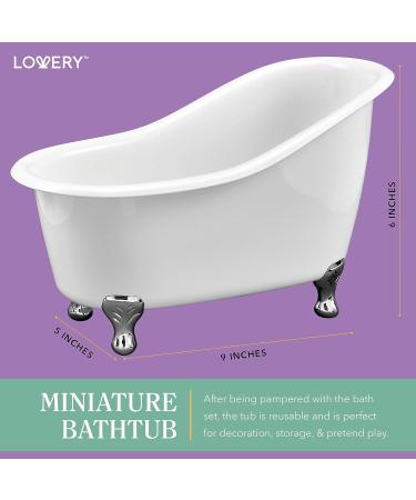 Fathers Day Gift: 10 Oversized Bath Bombs with Shea & Coco Butter, Dry Flower Petals, Multiple Fragrances - Rich Spa Bath Set in Cute Tub - Perfect Birthday Gift for Women and Men - Buy Online on SooperMarket.com