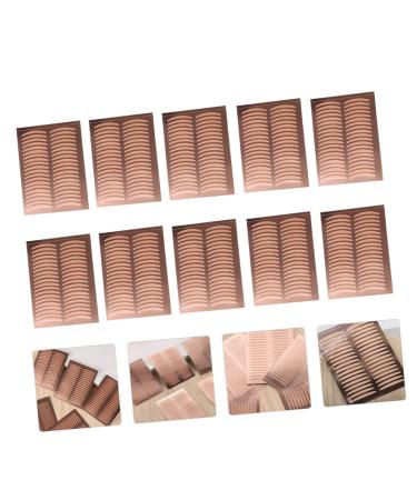 Minkissy Makeup Gadgets: 25 Sheets Double Eyelid Stickers | Eye Makeup Tools for Hooded Eyes | DIY Eyelid Tape & Big Eye Solutions - Buy Online on SooperMarket.com