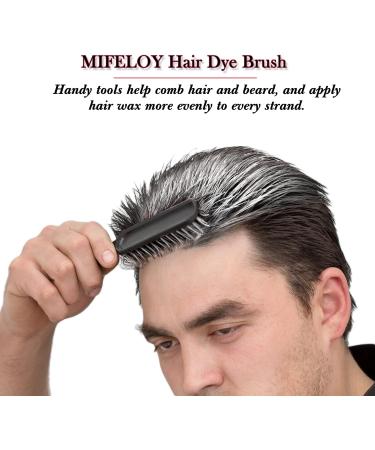 120g Temporary Silver White Hair Color Wax with Dye Brush Instant Natural Hairstyle Cream Disposable Coloring Mud for Men Women Washable Styling Pomades for Party Cosplay DIY Halloween - Buy Online on SooperMarket.com