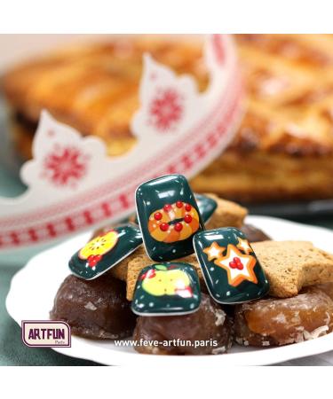ArtFun Pack Epiphany 100 FEVES Galette des Rois Winter Delights - Feves des Rois Premium P22014-100 - Buy Online on SooperMarket.com