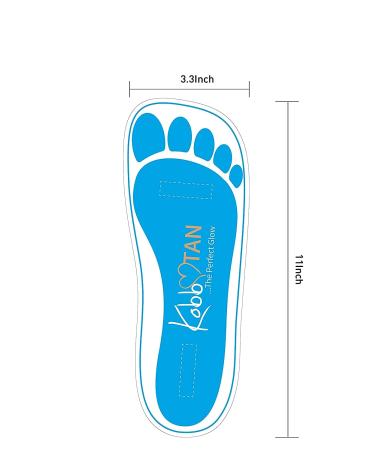 60 Pairs (120 feet) Blue Spray Tan Feet Pads for Sunless Tanning - Buy Online on SooperMarket.com