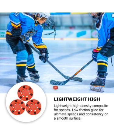 BESPORTBLE 3pcs Roller Hockey Pucks - Inline & Street Hockey Balls for Indoor & Outdoor Play | International Shipping Available - Buy Online on SooperMarket.com