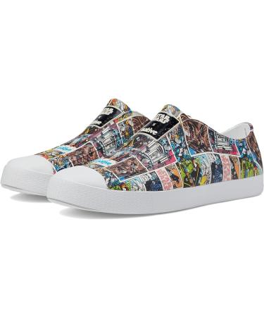 Native Shoes Jefferson Star Wars Print Sneakers - Women's 10/Men's 8 - Shell White/Comic Multi Print - Buy Online on SooperMarket.com