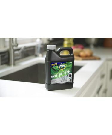 Zep Advanced Kitchen Drain Opener 32 oz - Case of 2 | Safe for Grease Food & Garbage Disposal - International Shipping - Buy Online on SooperMarket.com