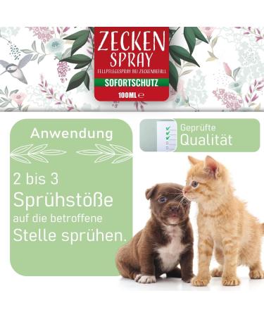 Buy Nature Animal Tick Protection Spray for Dogs & Cats - Natural & Highly Effective Tick Defense - Buy Online on SooperMarket.com