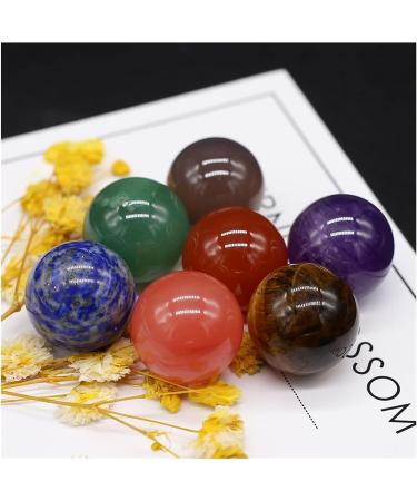 Natural Crystal Rough 16mm Round Natural Crystal Quartz Transfer Ball Polished Gemstone Beads Specimen DIY Jewelry Home Natural Stone (Color : Red Stone Size : 1PC) - Buy Online on SooperMarket.com