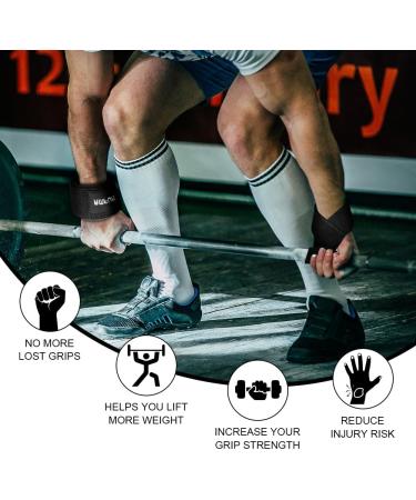 Amfun Padded Lifting Straps - Strength Training & Bodybuilding Aids for Men & Women | Professional Powerlifting Gear - Buy Online on SooperMarket.com