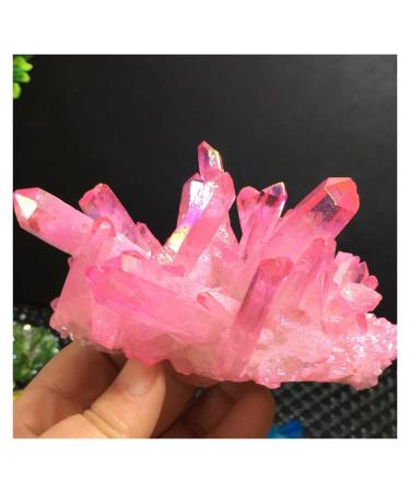 Natural Crystal Rough Quartz Crystal Rainbow Bismuth Silicon Cluster