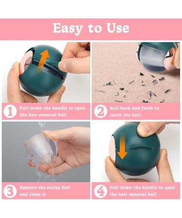 Reusable Gel Lint Roller for Pet Hair | Washable Sticky Lint Ball | Mini Portable Lint Remover Tool for Travel - Buy Online on SooperMarket.com