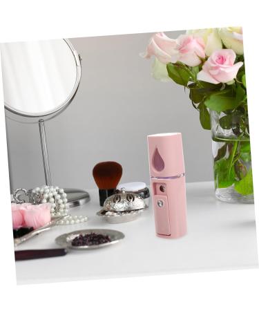 Baluue Hydrating Beauty Instrument Face Mister Mini Face Steamer Personal Humidifier for Face Abs Pink - Buy Online on SooperMarket.com