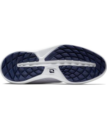 FootJoy Men's Fj Traditions Spikeless Golf Shoe - 44 EU Wide - White/Navy - Best for Comfort & Performance - Buy Online on SooperMarket.com