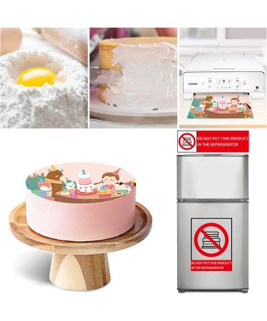 YouTook Edible Frosting Sheets- 25pcs 11.7 x 8.3 A4 Size Edible Paper for Cakes & Cookies - Printable Icing Sheets for Cake Toppers and Decor - Buy Online on SooperMarket.com