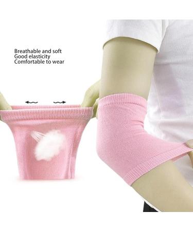 Buy 2 Pairs of Gel Melee Sleeves - Moisturizing Breathable Elbow Covers for Comfort & Crack Prevention | High Elasticity Soft Fabric International Shipping - Buy Online on SooperMarket.com