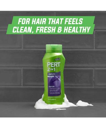 Pert 2 in 1 Complete Plus Scalp Care Shampoo & Conditioner - Itchy Scalp Treatment Sulfate-Free 13.5 oz - Healthy Hair Solution - Buy Online on SooperMarket.com