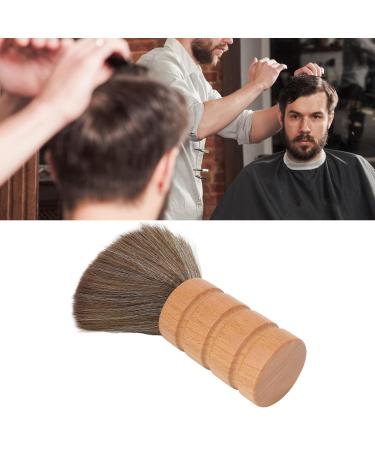 Foaming Shaving Brush for Men - Soft Nylon Bristles Wooden Handle Low Irritation - Ideal for Home Use - Buy Online on SooperMarket.com