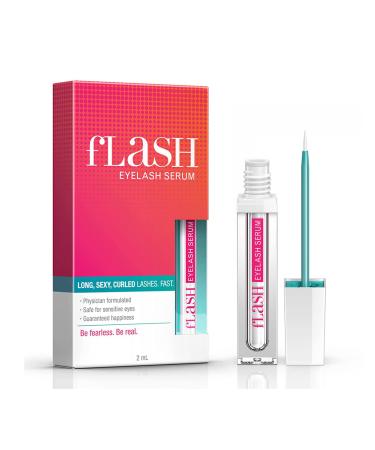 fLASH Eyelash Serum for Longer-Looking Lashes