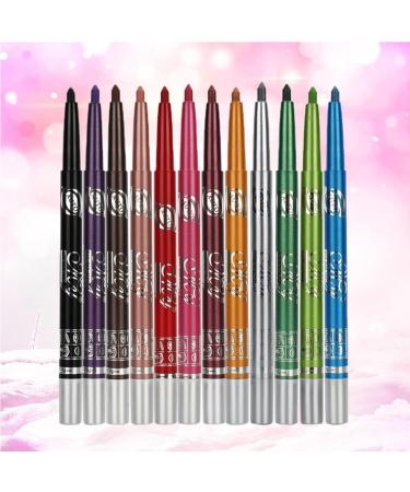 Angoily 24 Pcs Eyeliner Metallic Eyeshadow Stick Waterproof Eye Shadow Pen Eye Shadow Pencil Miss Set - Buy Online on SooperMarket.com