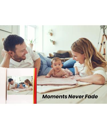 Magnetic Self-Stick Page Photo Album - Handmade DIY Album for Wedding, Anniversary, Family - Holds Various Photo Sizes - Buy Online on SooperMarket.com